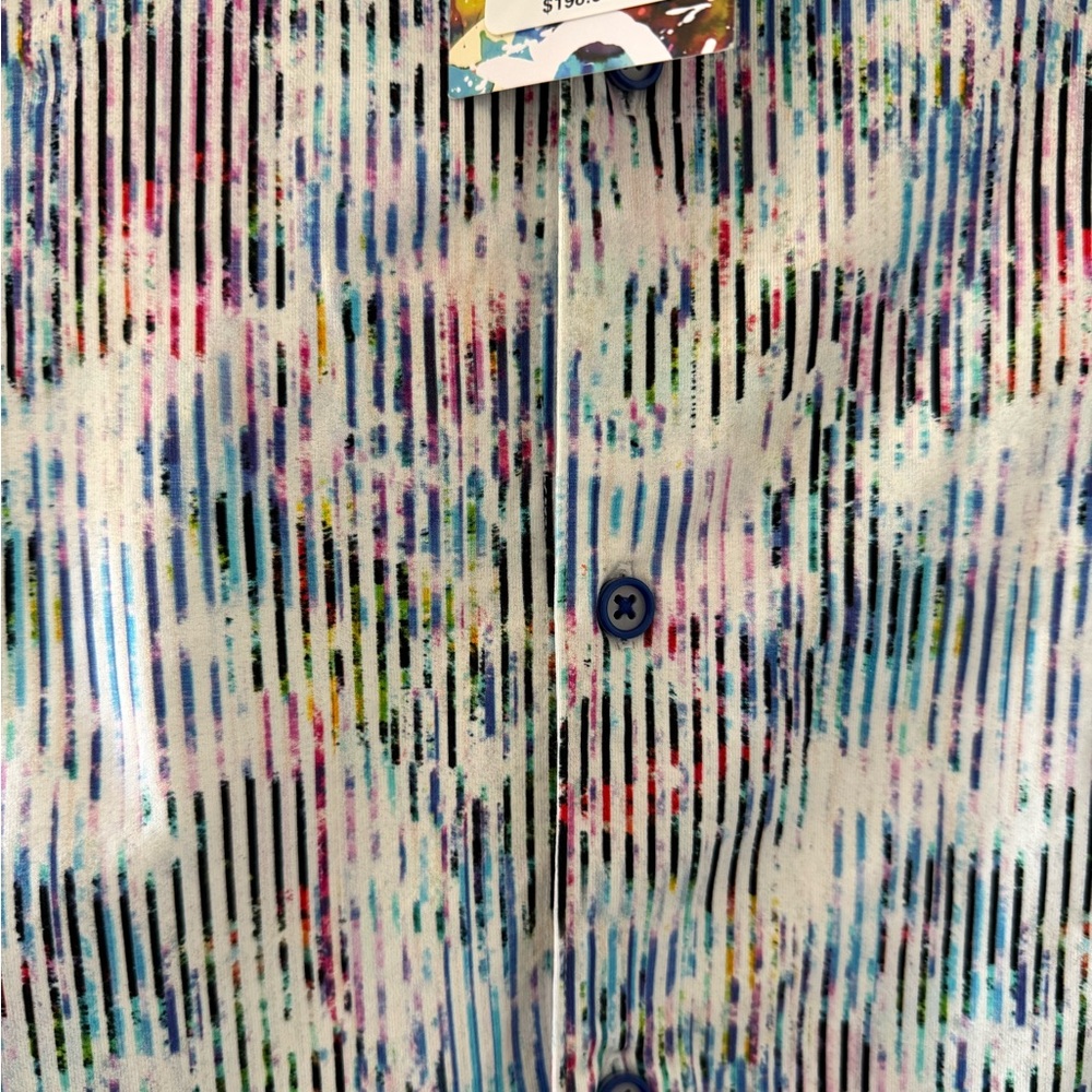 Robert Graham Men’s Delray Classic Fit Knit Button Down Shirt NEW - Picture 6 of 11